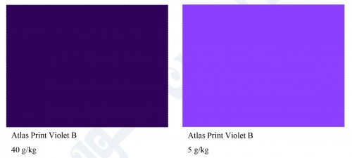 Atlas Print Violet B