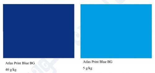 Atlas Print Blue BG