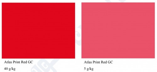 Atlas Print Red GC