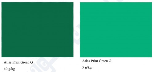 Atlas Print Green G