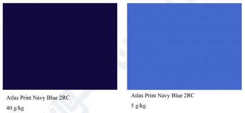 Atlas Print Navy Blue 2RC