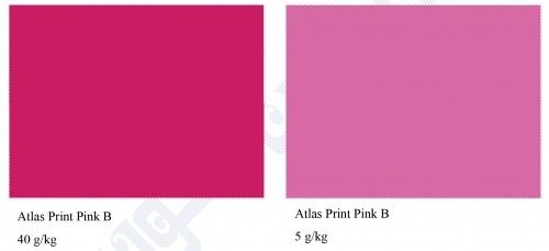 Atlas Print Pink B